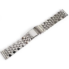 [수입왕 오리지널] 시계 파트 브라이트 링과 호환성 있어 브레스 맨즈 시계 교환 5연 스테인레스