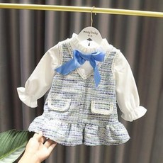 유아 키즈 어린이 아동 옷 남아 여아 상하복 1-5세 기모로 도톰한 잔향기 원피스3 베이비 가을겨울여아 디어쿠스틱 프린세스