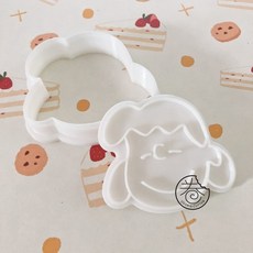 스누피쿠키틀 7종 쿠키커터 캐릭터 다이소 묶음배송가능, 4