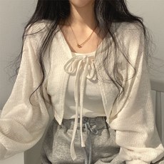 APNCC 여성 여리핏 루즈핏 리본 볼...
