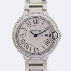 고이비토 중고명품 까르띠에 발롱블루 다이아 베젤 여성시계 K5574C