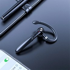 자동차 핸즈 프리 블루투스 리시버 시거잭 카 키트 카팩 하이파이 헤드폰 핸즈프리 무선 헤드셋 비즈니스 드라이브 통화 스포츠 이어폰 아이폰 호환 삼성 호환용, 01 Black, 01 black