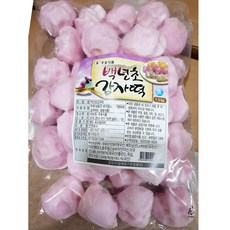 주호 백년초감자떡 1.5Kg 저칼로리떡 간식, 1개
