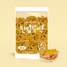 펫토리아 강아지 한입뚝딱 대용량 져키 간식, 고구마맛, 1kg, 1개 - 아미오간식