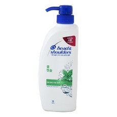 헤드앤숄더 쿨 멘솔 샴푸, 550ml, 1개