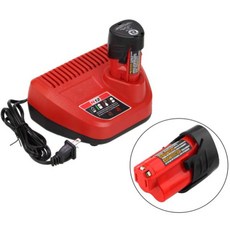 LED 표시등 교체 충전기 밀워키 12V 배터리 48-59-2401 M 리튬, 04 미국, 01 CHINA