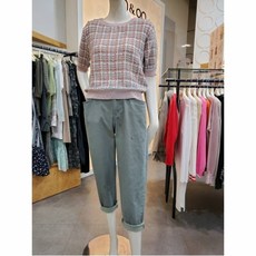 온앤온 W몰 온앤온 허리밴딩 배기 핏 면팬츠 JJ0ML146