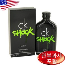 캘빈클라인 Ck 원 쇼크 오드뚜왈렛 100ml 남성, 1개 - ckone