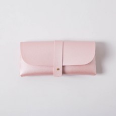 눈 케이스 여 가죽 핸드메이드 안경 주머니 ins 심플 휴대용 수납함 소녀 선글라스