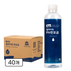 일라이트 PH한모금 10배 알칼리수 규소수 미네랄워터, 500ml, 40개