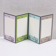 (R) 병풍 (소) 4폭 얼쑤 병풍만들기, 1개