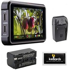 Atomos Ninja V 5 4K HDMI Recording Monitor with NP-F770 Lithium-Ion Battery Pack Compact ACDC Char, One Color_One Size, One Color_One Size, 상세 설명 참조0