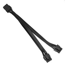 해외 1061 개 20 cm 그래픽 카드 8 핀 암 2*8 p (6 2) 핀 연장 전원 케이블 남성 pcie pci 익스프레스 4, 6pcs_CN, 6pcs_CN, 상세 설명 참조1
