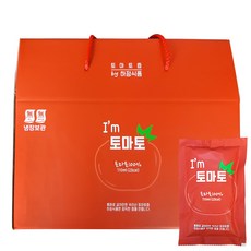 빛고을장터 통째 갈아만든 토마토즙 110ml 30포 50포 하정식품, 1box, 1.국내산 토마토즙 110ml x 30포