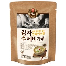 백설 감자수제비가루, 500g, 1개