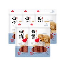 에이치디씨 모정 강아지 져키, 소, 140g, 5개