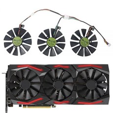 87mm T129215ASUS ROG-Strix-RTX 2060 2070-O8G-게이밍 RTX 2070 GPU 쿨러용 SH DC 12V 0.30A 그래픽 카드 팬팬 ABC, Fan ABC
