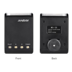 플래시 Andoer WS-25 카메라 플래시 스피드라이트 미니 소형 캐논 호환 니콘 호환 펜탁스 소니 범용 핫슈 G, WS-25 Flash lamp, 01 WS-25 Flash lamp, 1개