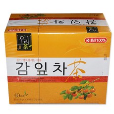 송원 우리차 감잎차 32g (40T) 식품 > 커피/차 티/전통차 기타전통차 기타전통차류, 1개, 1개, 40개입