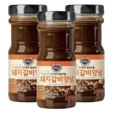 백설 돼지갈비 양념, 840g, 3개