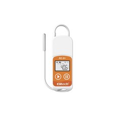 Elitech RC-5+TE 디지털 PDFCSV USB 온도 데이터 로거 재사용 가능한 레코더 냉장고 온도계 32000 포인트 고정밀 (추가 외부 센서), 1개