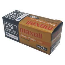 맥셀 MAXELL 시계배터리 379(SR521SW) - 10알 SILVER 배터리, 10개, 10개
