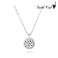 1부다이아베젤목걸이