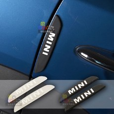 미니쿠퍼 도어가드 2PCS 4PCS R시리즈 F시리즈 전차종호환, 1세트, 블랙4PCS