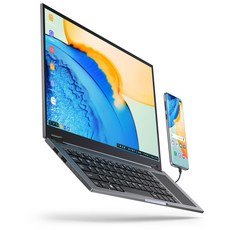 UPERFECT X 덱스북 14인치 플립 노트북 Full HD 포터블 휴대용 모니터(미니키보드) M140M01