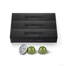 네스프레소 Nespresso VertuoLine Alto Intenso 버츄오라인 알토 인텐소 다크 로스트 커피 캡슐 10개입 3팩, 30개