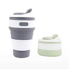 접이식 실리콘 텀블러 350ML 소형텀블러 운동텀블러 실리콘텀블러접이식