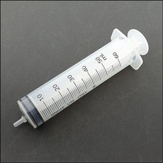 h70 50ml 바늘 없는 주사기 1개