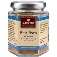 프리미엄 품질의 양념 EDORA 나 사형 용기 Roast-Fish "Gourmet"양념 준비 피쉬 스틱 생선 그릴 90g, 단일상품