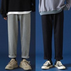 남성쇼핑몰 남자추리닝 스판청바지 남자바지 외출복 (WB65478), 그레이 - 2XL