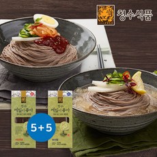 [청수식품]메밀이좋아 물냉면5봉비빔냉면5봉20인분 리뷰후기