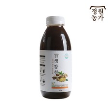 [정원농가] 국내산 생강 착즙 원액 생강청 670g (2개 이상 구매시 개당 500원 할인)