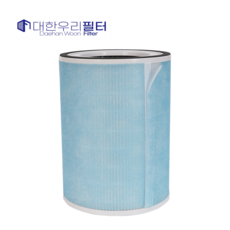 대한우리필터 보아르 클린에어 공기청정기 필터 팻팸 호환 VO-AP017, 1개, 집진+탈취필터