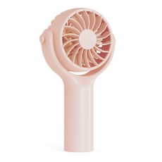 하이온 미니 소형 무선 휴대용 손선풍기 H23, 핑크