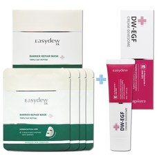 이지듀 베리어 리페어 마스크 1박스+DW-EGF 다이브좀 크림 50ml / 대웅제약, 1개
