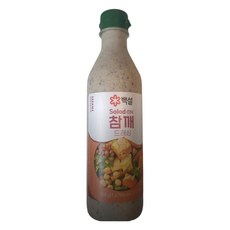 고소함의 해답은? 백설 참깨 드레싱, 1개, 550g