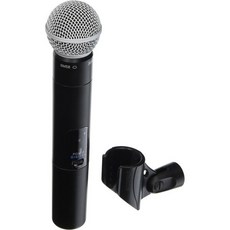 Shure PGXD24/SM86-X8 디지털 핸드헬드 무선 시스템(SM58 보컬 마이크 포함), 마이크/송신기만_SM58, 1개