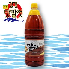 갈치액젓 2kg 갈치속 액젓 진젓 젓국, 2000g, 1개