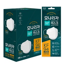 모나리자 황사 미세먼지 마스크 KF94 1매입 X 60장, 단품, 단품