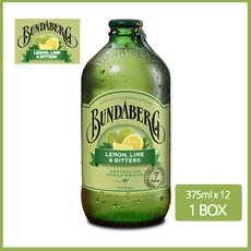  분다버그 레몬 라임 앤 비터스(자연발효) 375ml, 60개 