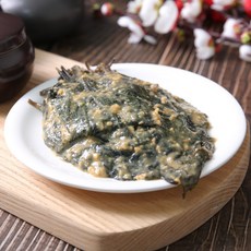 국산 간장깻잎장아찌 된장깻잎 양념깻잎 업소용 여행용 생깻잎무침 절임 200g 400g 1kg, 된장깻잎 400g, 1개