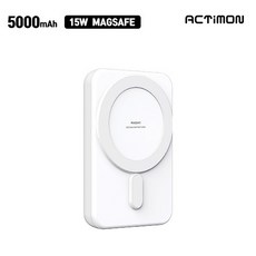 엑티몬 15W 맥세이프 거치 보조배터리 5000mAh, 상세페이지 참조, 상세페이지 참조