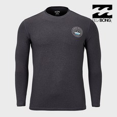 빌라봉 [공식] 남자 서클 월레드 루즈핏 래쉬가드 DARK GREY HEATHER