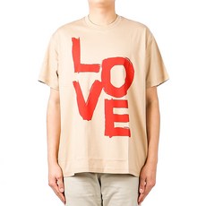 [버버리] 남성 AXTON LOVE 반팔 티셔츠 (AXTON 8037585)