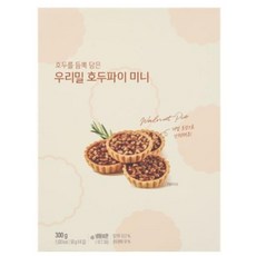 풀무원 우리밀 호두파이 미니 (50gx6입) 소문난 학생 모에모에큥 홈캉스 간편식 풍미업, 6개