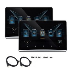 헤드레스트hdmi모니터